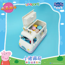 Load image into Gallery viewer, Peppa Pig Playset Series Mid-size playset series with figure Ice Cream Truck